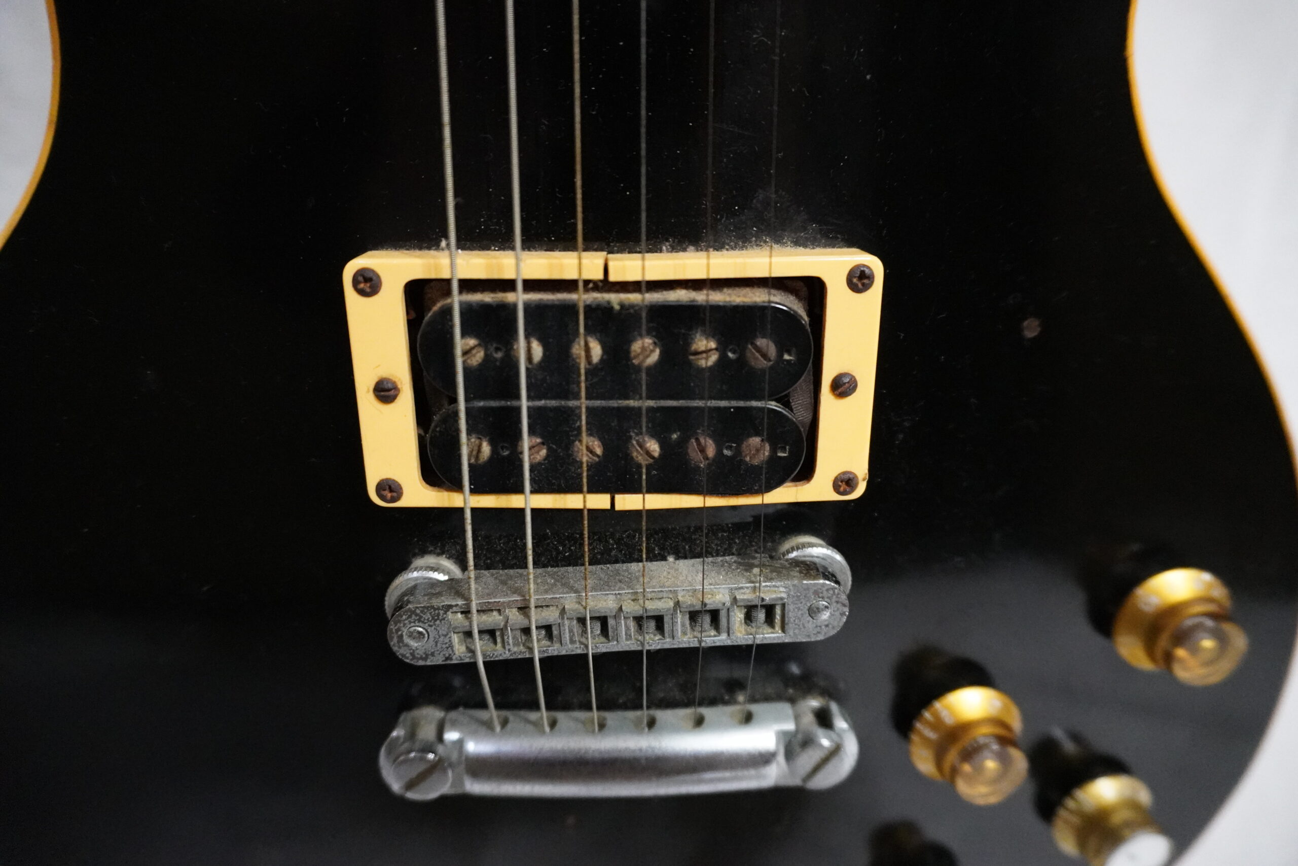 Gibson Les Paul standard Black MOD’ 1979年製 - 画像 (13)