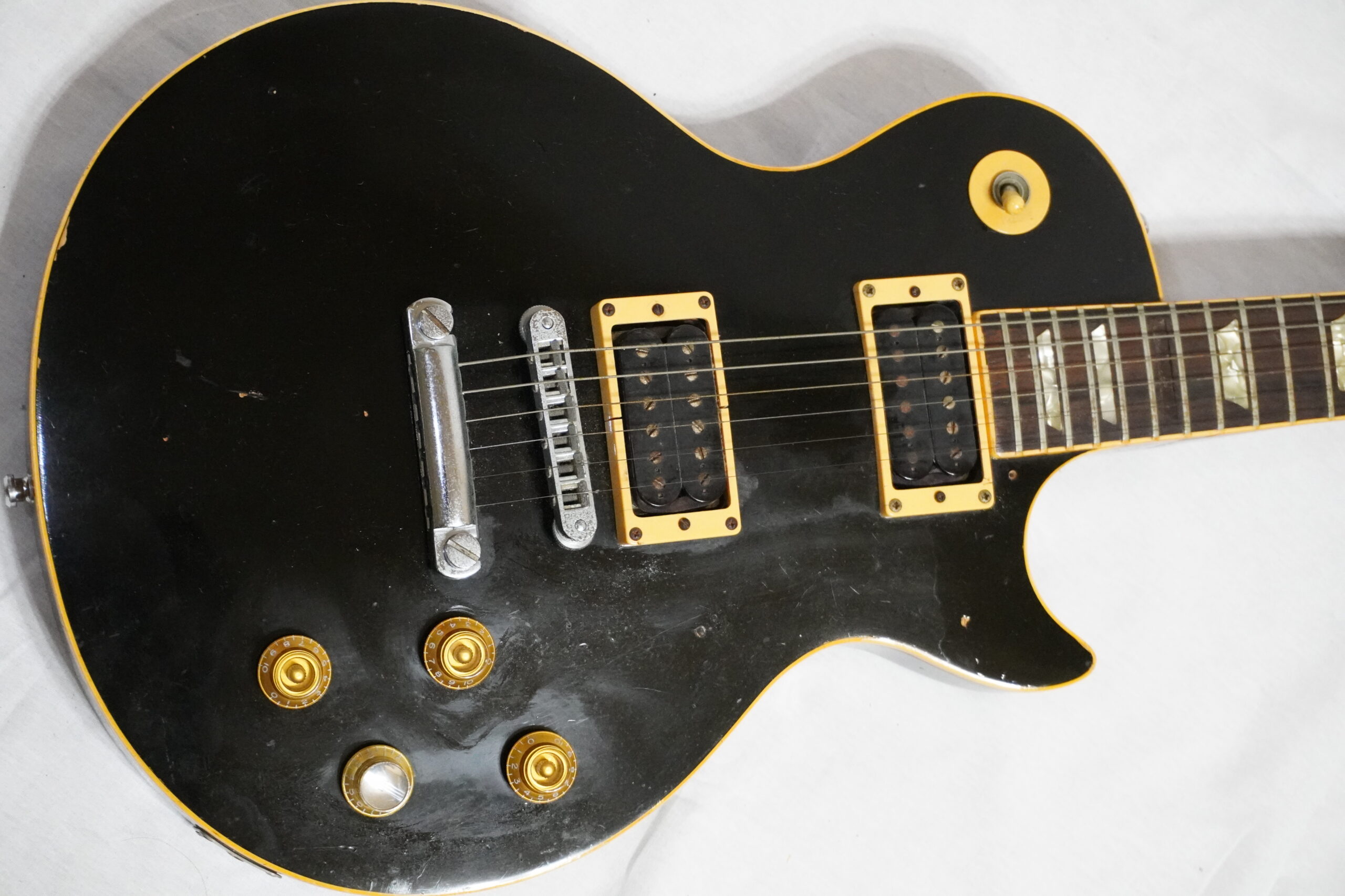 Gibson Les Paul standard Black MOD’ 1979年製 - 画像 (8)